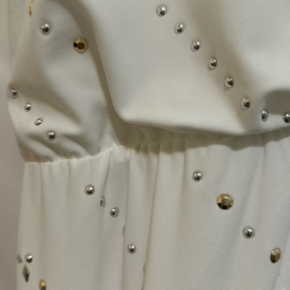 White House Black Market Women’s White Dress with lining. Size Small - Picture 2 of 9